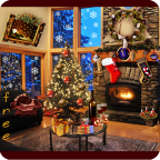 Christmas Fireplace LWP - Hình nền Giáng sinh tuyệt đẹp