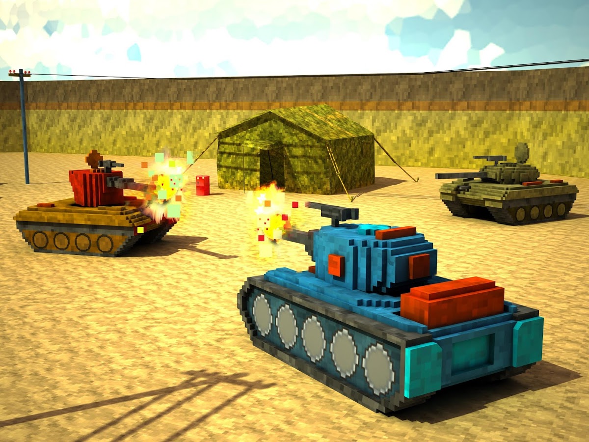 Toon Tank - Craft War Mania