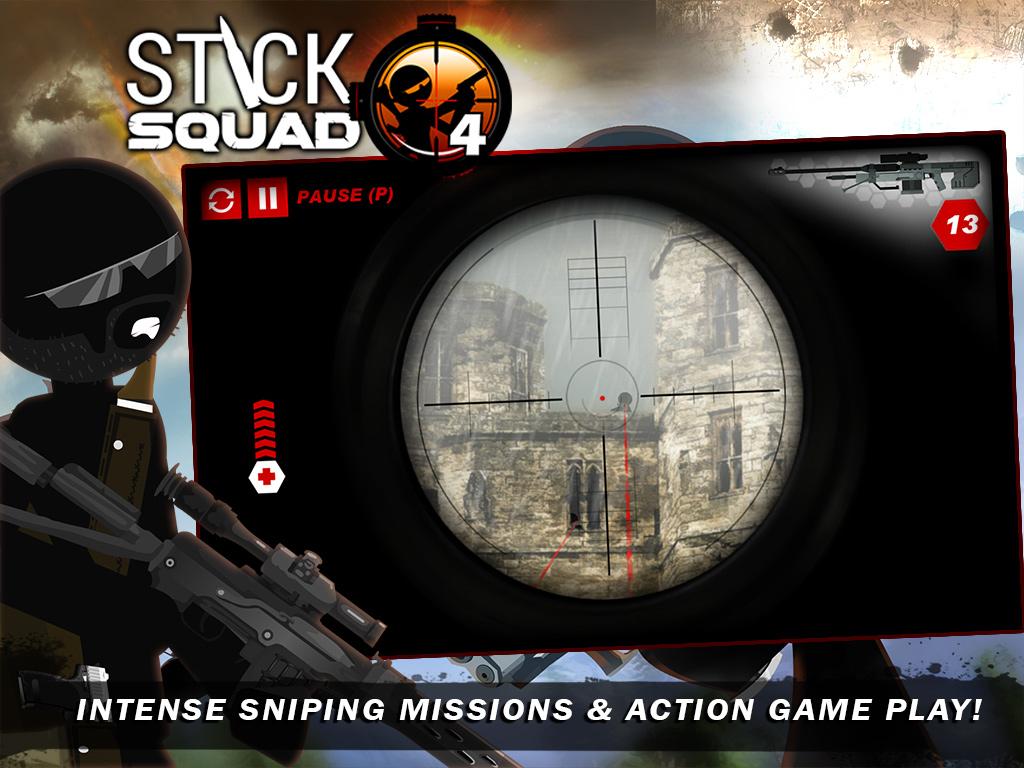 Stick Squad 4 - Sniper's Eye 