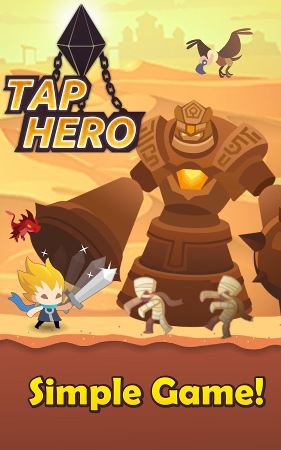 Tap Hero: War of Clicker 